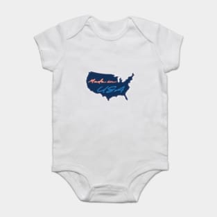 Made in USA, with neon light Baby Bodysuit